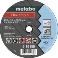 Metabo Flexiarapid Inox fém vágókorong, 230mm