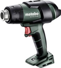 Metabo HG 18 LTX 500 Akkus hőlégfúvó, 2 tartozékkal, Kofferrel, Akku és töltő nélkül