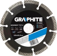 Graphite 57H865 gyémánt vágókorong, 115mm