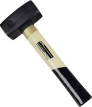 Brüder Mannesmann ráverő-kőtörő kalapács fa nyéllel, 1250g