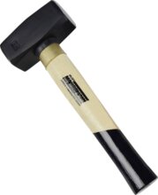 Brüder Mannesmann ráverő-kőtörő kalapács fa nyéllel, 1500g