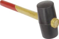 Brüder Mannesmann gumikalapács fa nyéllel, 380g