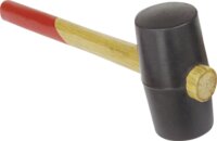 Brüder Mannesmann gumikalapács fa nyéllel, 483g