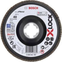 Bosch X571 X-Lock Best for Metal lamellás csiszoló korong, 125mm, K40