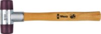 Wera műanyag kalapács fa nyéllel, 291g, középkemény