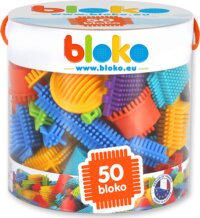 Bloko, Tüskés építőjáték szett, 50 darabos