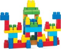 Mega Bloks, 60 db klasszikus színű építőkocka táskában