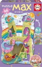 Hercegnős bébi puzzle, 48 darabos