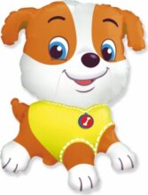 Bulldog fólia lufi, 38 cm