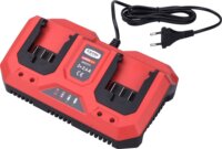 Extol Garden20V 2x 2.4A dupla töltő, 8895780 akkuhoz