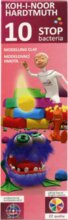 Koh-I-Noor Bacteria baktérium mentes, színes modellgyurma, 10 darabos