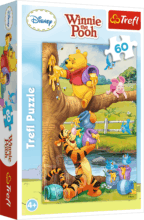 Micimackó puzzle, 60 darabos