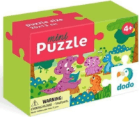 Dínó barátok mini puzzle, 35 darabos