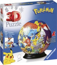 Pokémon 3D gömb puzzle, 72 darabos