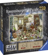Művész stúdió Exit puzzle, 759 darabos
