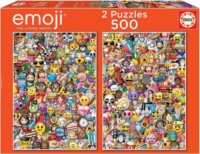 Emoji puzzle, 2 x 500 darabos
