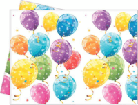 Csillogó lufis asztalterítő, 120 x 180 cm