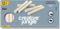 Creative Jungle, natúr gyurma, 12 darabos, 200 g