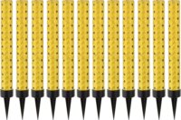 Aranyszínű torta tűzijáték, 12 cm, 12 db