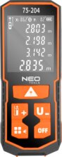 Neo Tools 75-204 lézeres távolságmérő, 60 méter hatótávolság