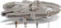 Star Wars, Csillagok háborúja Ezeréves Sólyom (Millenium Falcon), Han Solo, Chewbacca, Leia hercegnő és OBI-Wan Kenobi figurával