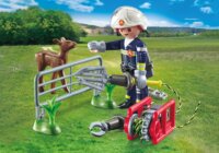 Playmobil City Action, Tűzoltó állatmentés közben