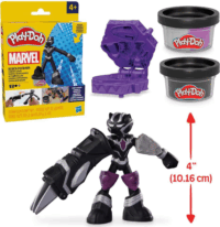 Play-Doh, Marvel figurás gyurmakészlet - Fekete Párduc