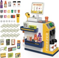 Szupermarket játékszett, 46 db-os