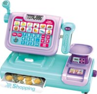 Érintőképernyős pénztárgép kiegészítőkkel és hanggal