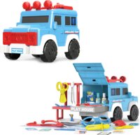 Orvosi játékautó készlet, 26 db-os