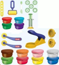 Formázó gyurmaszett, 28 db-os