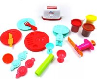 Reggeliző gyurmaszett kenyérpirítóval