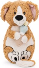 NICI GREEN, Barna plüss kutyus és kacsa, 40 cm NICI GREEN, Barna plüss kutyus és kacsa, 40 cm