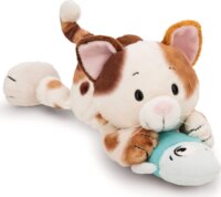 NICI GREEN, Plüss szerencsecica és hal, fekvő, 30 cm