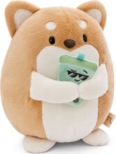 NICI Mymochi, Hiro a kutya bubble teával, 16 cm NICI Mymochi, Hiro a kutya bubble teával, 16 cm