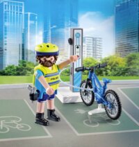 Playmobil, Kerékpáros rendőr töltőállomással