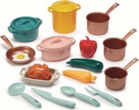 Écoiffier, Edénykészlet kiegészítőkkel, 20 db-os Écoiffier, Edénykészlet kiegészítőkkel, 20 db-os