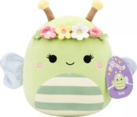 Squishmallows, Sybil a zöld méhecske virágkoronával, 20 cm Squishmallows, Sybil a zöld méhecske virágkoronával, 20 cm