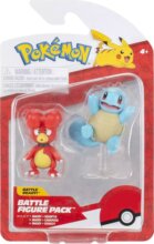 Pokémon, 2 db-os figura csomag, Magby, Squirtle