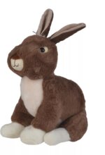 Nicotoy, Ülő plüssnyuszi, barna, 23 cm