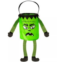 Szörnyecske mintás cukorkagyűjtő kosár