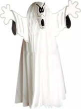 Halloween-i szellem dekoráció, 55 cm