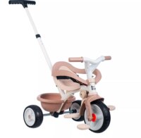 Smoby, 3 az 1-ben Be move Confort szülőkaros tricikli 2025, bézs