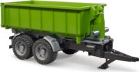 Bruder, Konténeres traktor pótkocsi, zöld