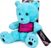 Squid Game, Plüss maci Squid Game pólóban, 28 cm Squid Game, Plüss maci Squid Game pólóban, 28 cm