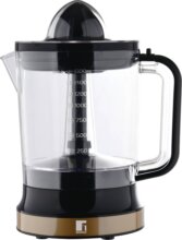 Bergner BG-50061-CP Gyümölcsprés, Fekete-Vörösréz
