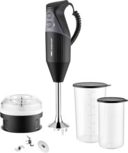 ESGE Zauberstab® M 200 BBQ Botmixer, 200W, Aprító feltéttel, Fekete