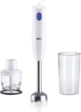 Braun MultiQuick 1 MQ10.201M Botmixer, 450W, BPA mentes, Aprító feltéttel, Fehér