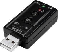 LogiLink UA0078 USB 2.0 külső hangkártya, 7.1 csatornás