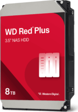 Western Digital Red Plus 8TB NAS merevlemez (3,5", SATA3, 5640rpm, 256MB cache)